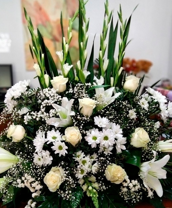 Flores para funeral
