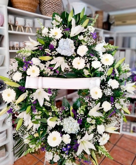 Flores para difuntos de Logroño